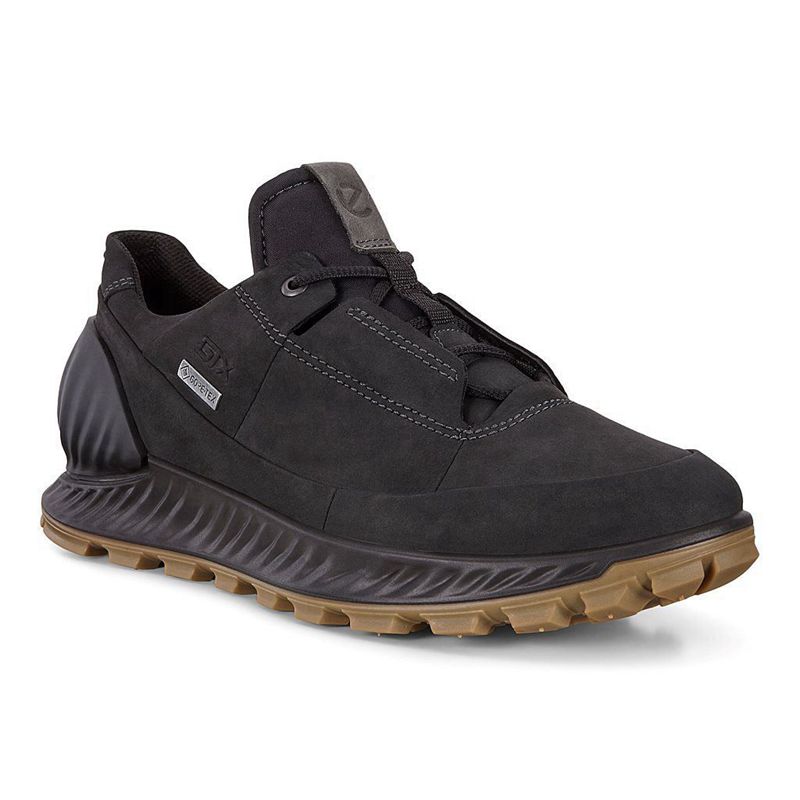 Zapatillas Gore Tex Ecco Byway Tred Para Hombre,Negras,652974-NEG